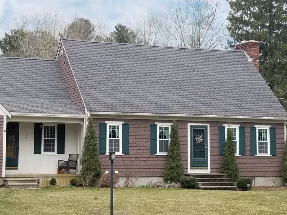 Asphalt Roofing Close-Up - Rimac Construction Roofing project in Connecticut