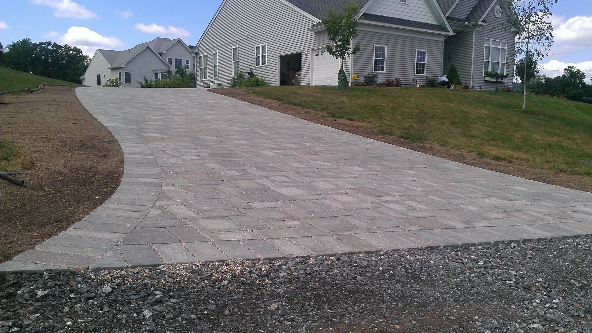 Driveway Paving & Sealing - Rimac Construction Driveway Paving project in Connecticut