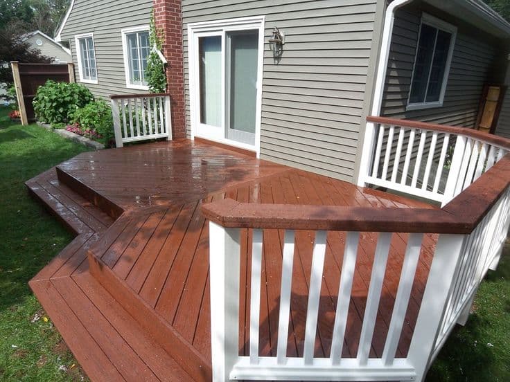 Custom Deck Build - Rimac Construction Deck Building & Repair project in Connecticut