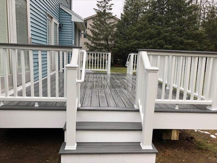 Custom Deck Build - Rimac Construction Deck Building & Repair project in Connecticut