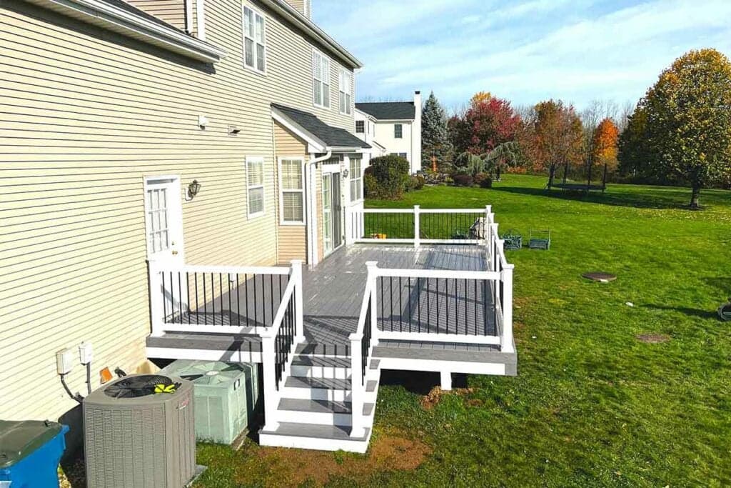 Custom Deck Build - Rimac Construction Deck Building & Repair project in Connecticut