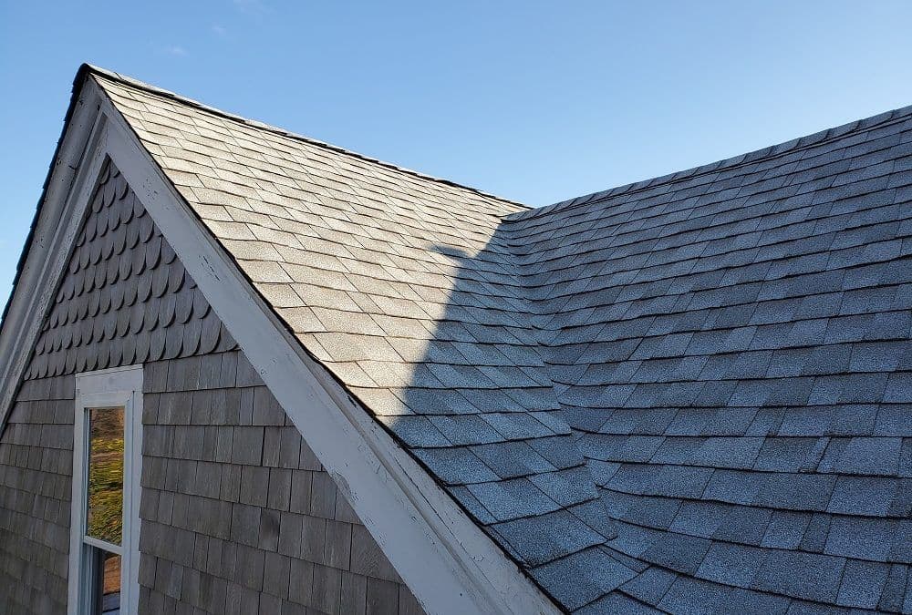 Asphalt Roofing Close-Up