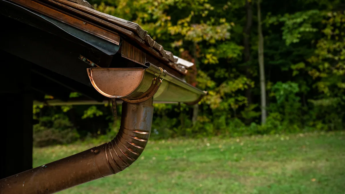 Copper Gutters