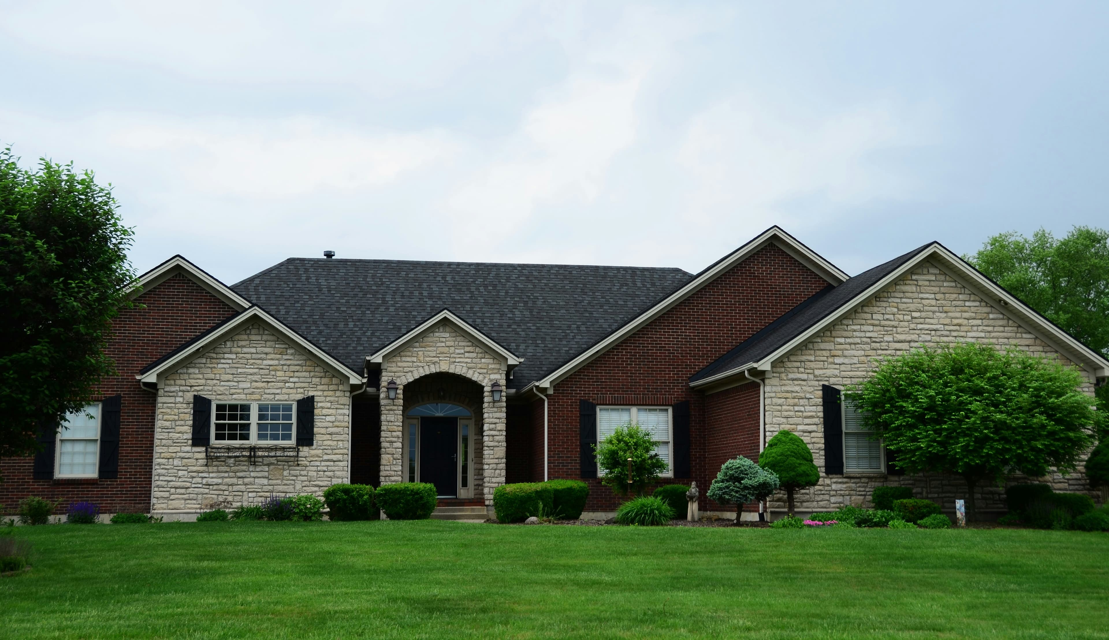Asphalt Roofing Close-Up