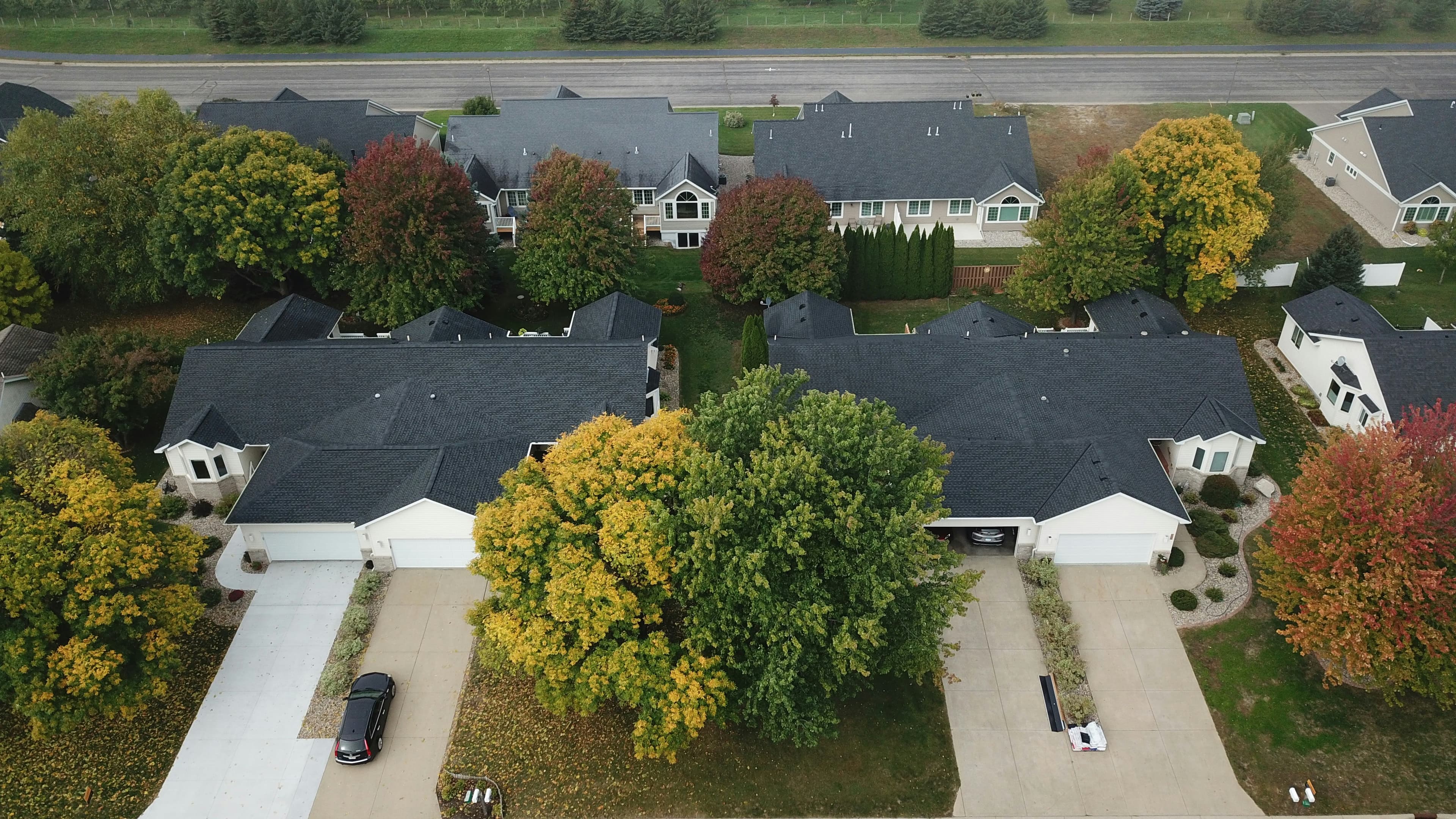 Asphalt Roofing Close-Up
