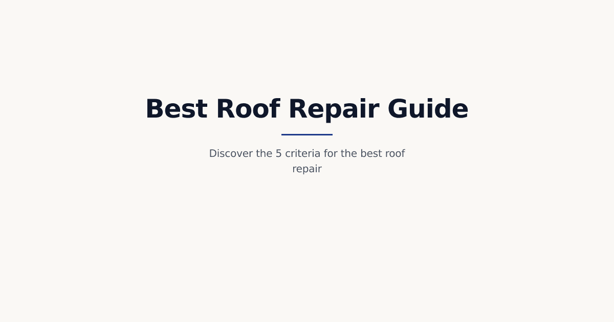Best Roof Repair in Connecticut: How to Choose a Durable, Code‑Compliant Fix