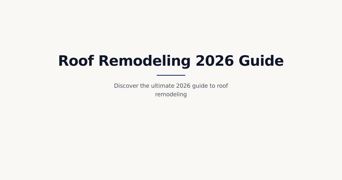 2026 Comprehensive Guide to Roof Remodeling for Connecticut Homes